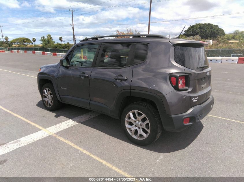 2017 JEEP RENEGADE LATITUDE - ZACCJBBB3HPE62823