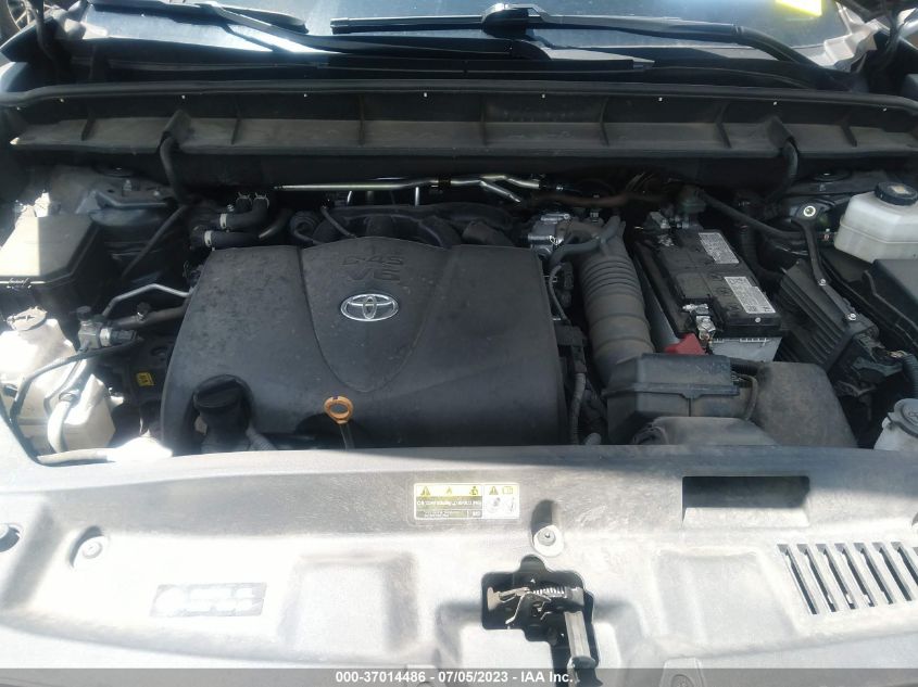 2022 TOYOTA HIGHLANDER XLE - 5TDGZRBH9NS571941