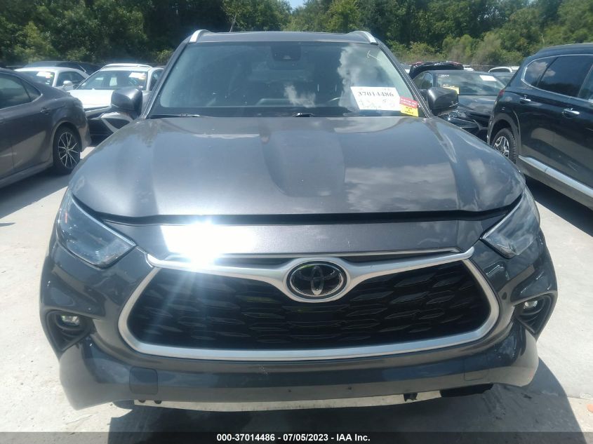 2022 TOYOTA HIGHLANDER XLE - 5TDGZRBH9NS571941