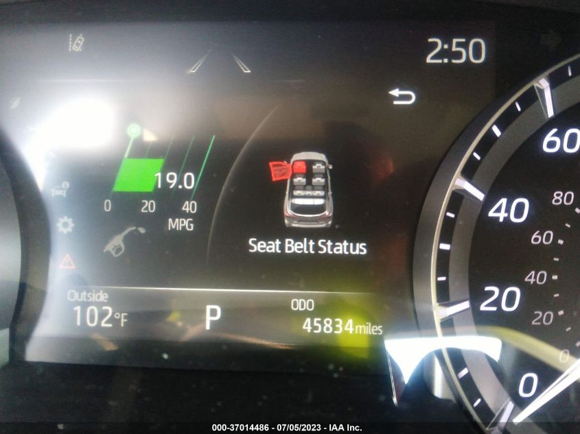 2022 TOYOTA HIGHLANDER XLE - 5TDGZRBH9NS571941