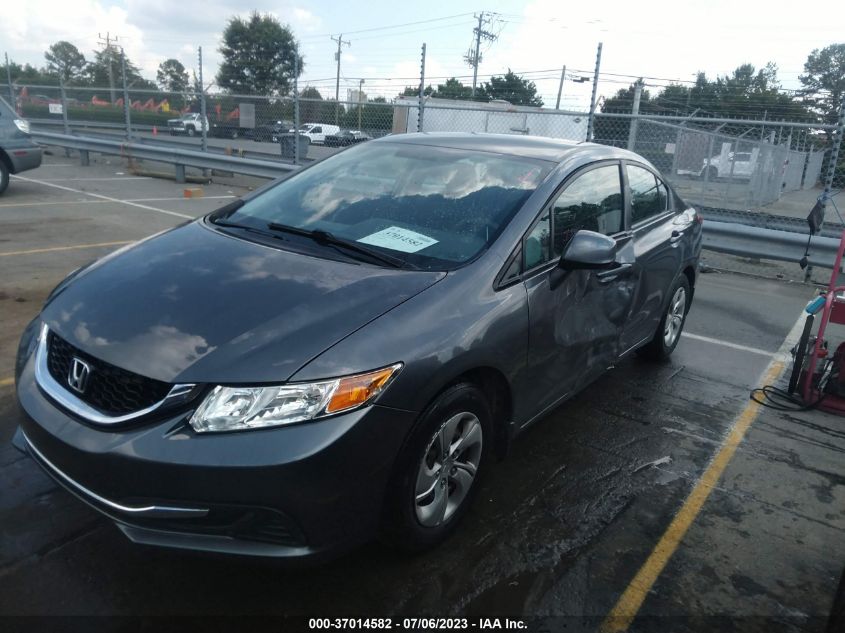 2013 HONDA CIVIC SDN LX - 19XFB2F5XDE090824