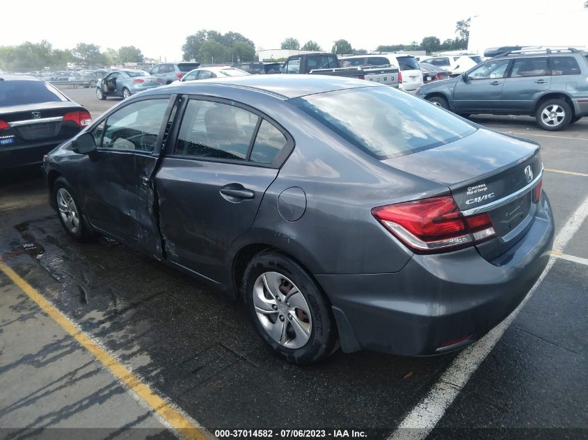 2013 HONDA CIVIC SDN LX - 19XFB2F5XDE090824