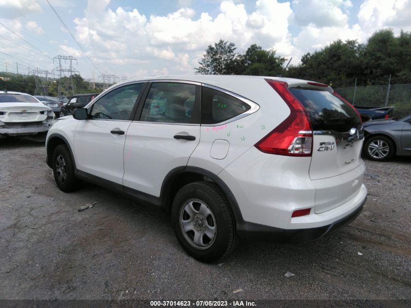 2016 HONDA CR-V LX - 5J6RM4H36GL072860