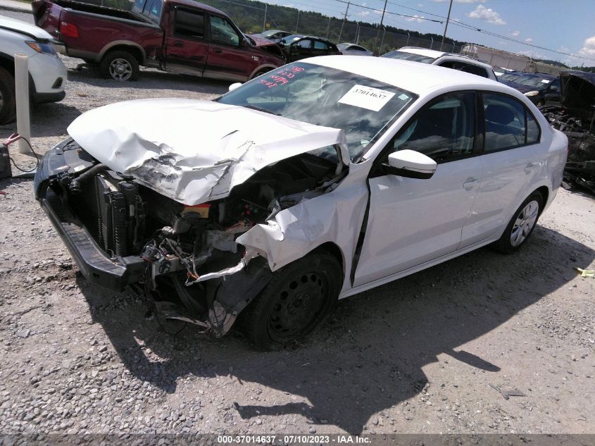 2014 VOLKSWAGEN JETTA SEDAN SE - 3VWD07AJXEM300289