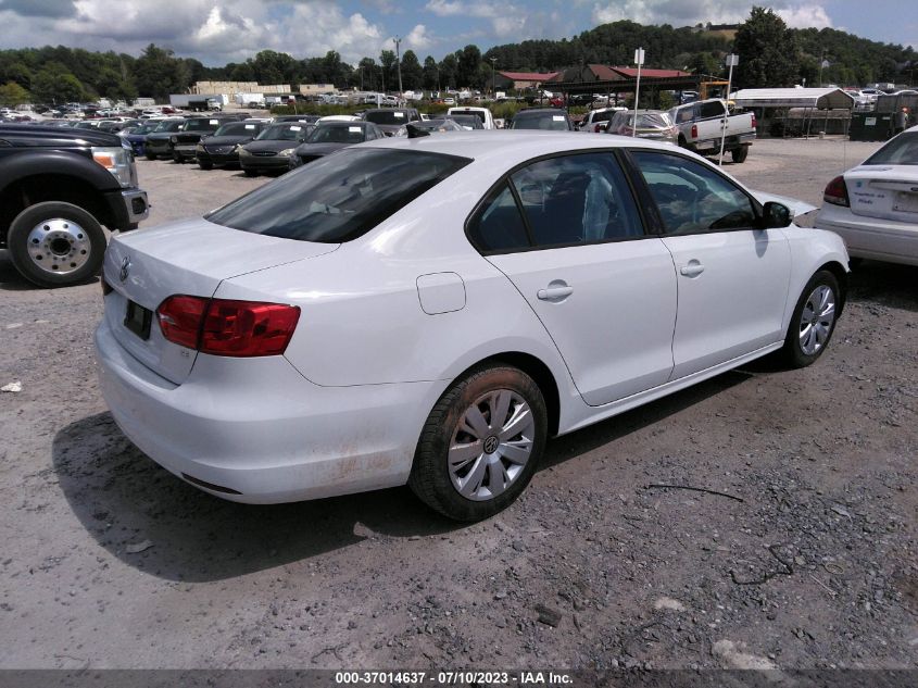 2014 VOLKSWAGEN JETTA SEDAN SE - 3VWD07AJXEM300289