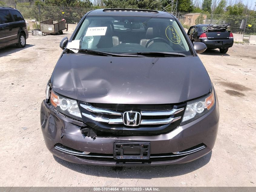 2014 HONDA ODYSSEY EX-L - 5FNRL5H67EB026348
