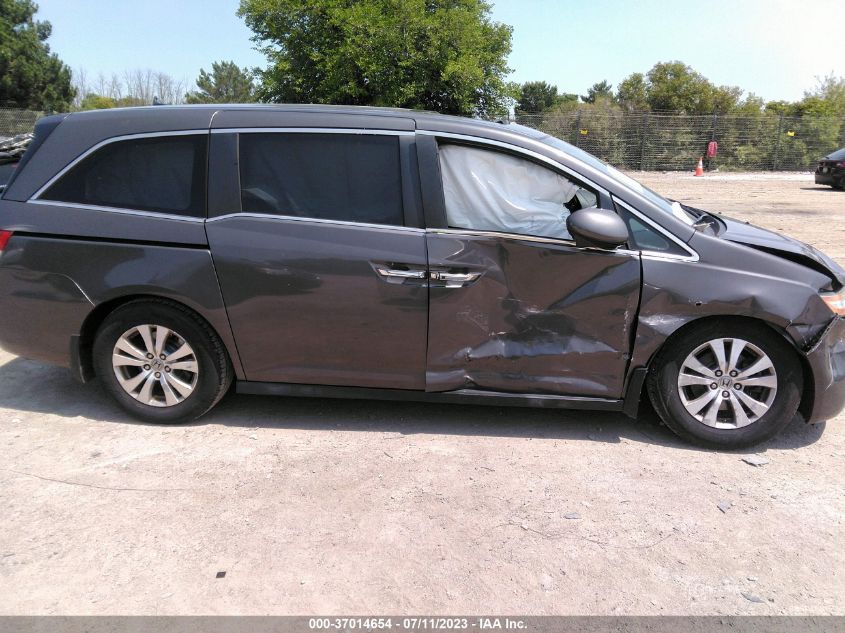 2014 HONDA ODYSSEY EX-L - 5FNRL5H67EB026348