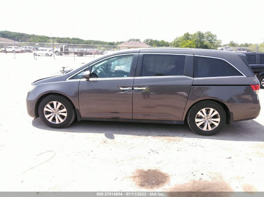 2014 HONDA ODYSSEY EX-L - 5FNRL5H67EB026348