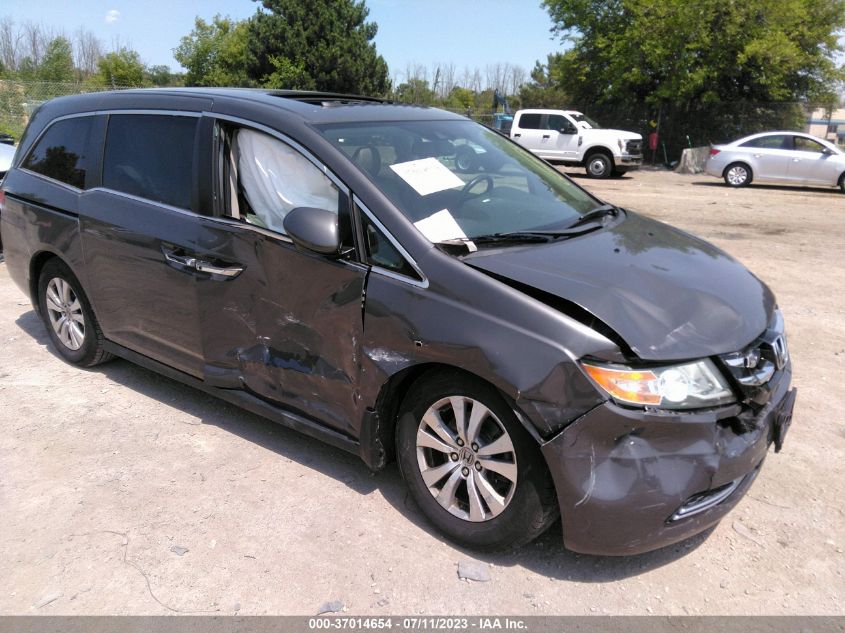 2014 HONDA ODYSSEY EX-L - 5FNRL5H67EB026348