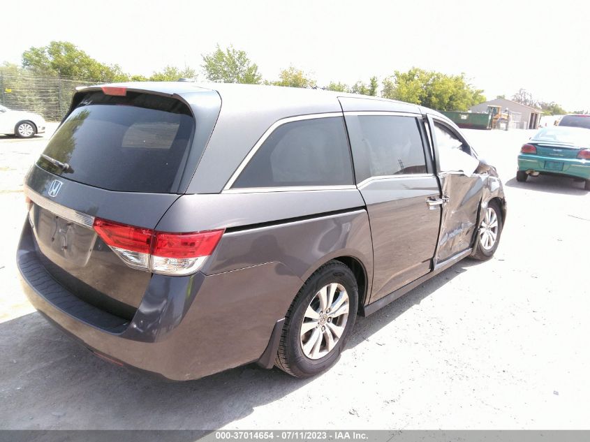 2014 HONDA ODYSSEY EX-L - 5FNRL5H67EB026348