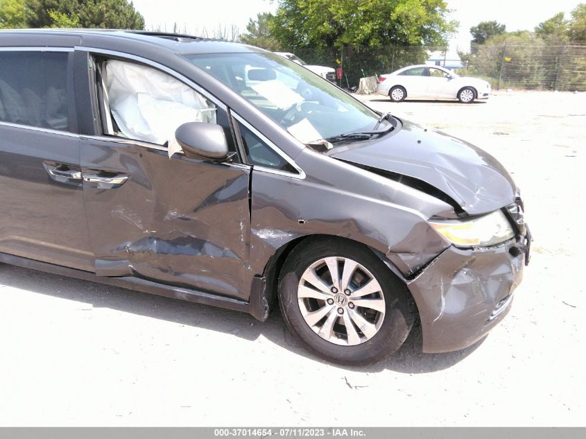 2014 HONDA ODYSSEY EX-L - 5FNRL5H67EB026348