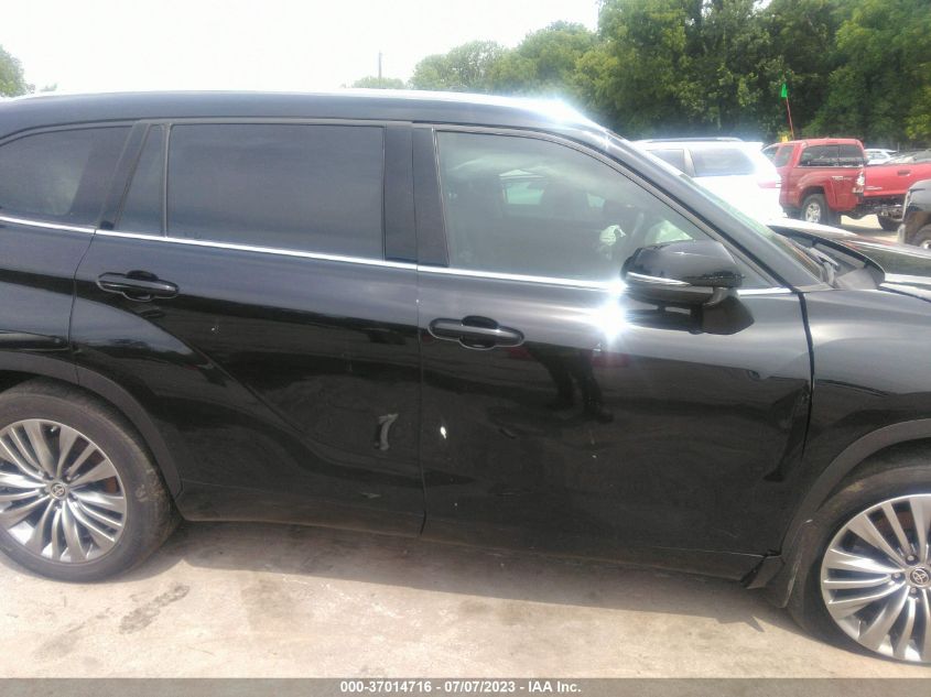 2021 TOYOTA HIGHLANDER PLATINUM - 5TDFZRBH6MS151256