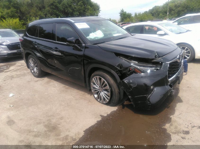 2021 TOYOTA HIGHLANDER PLATINUM - 5TDFZRBH6MS151256