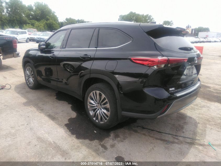 2021 TOYOTA HIGHLANDER PLATINUM - 5TDFZRBH6MS151256