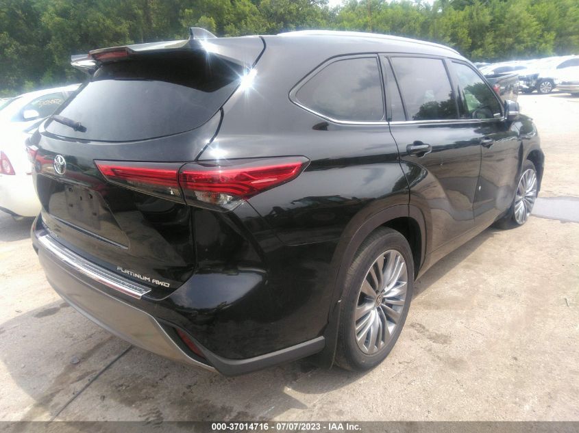 2021 TOYOTA HIGHLANDER PLATINUM - 5TDFZRBH6MS151256