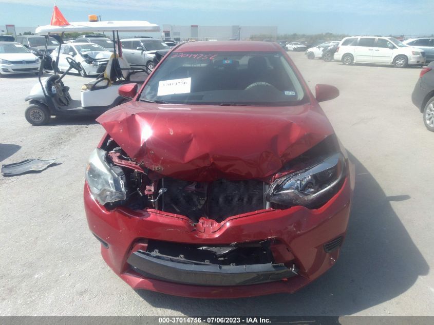 2016 TOYOTA COROLLA L/LE/S/S PLUS/LE PLUS - 5YFBURHEXGP443158