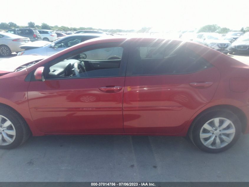 2016 TOYOTA COROLLA L/LE/S/S PLUS/LE PLUS - 5YFBURHEXGP443158