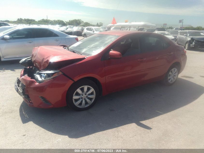 2016 TOYOTA COROLLA L/LE/S/S PLUS/LE PLUS - 5YFBURHEXGP443158