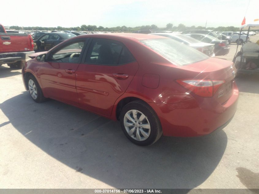2016 TOYOTA COROLLA L/LE/S/S PLUS/LE PLUS - 5YFBURHEXGP443158