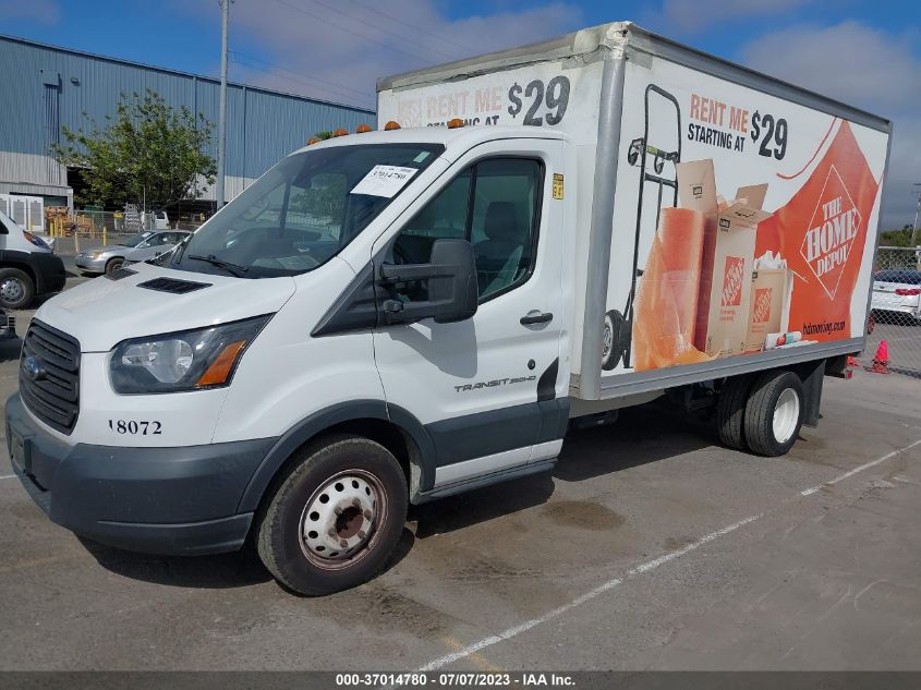 2018 FORD TRANSIT CHASSIS - 1FDBF8ZM2JKA80656