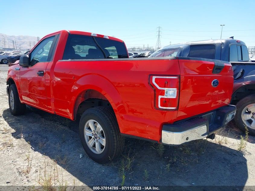 VIN 1FTMF1CB7KKC43718 2019 FORD F-150 XL/XLT