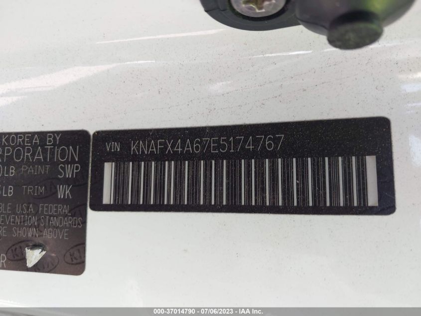 2014 KIA FORTE LX - KNAFX4A67E5174767