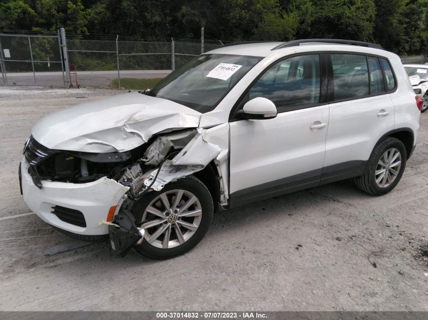 2017 VOLKSWAGEN TIGUAN - WVGAV7AX0HK047826