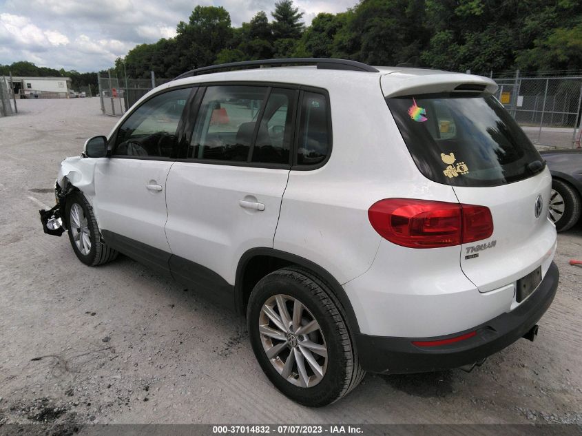 2017 VOLKSWAGEN TIGUAN - WVGAV7AX0HK047826