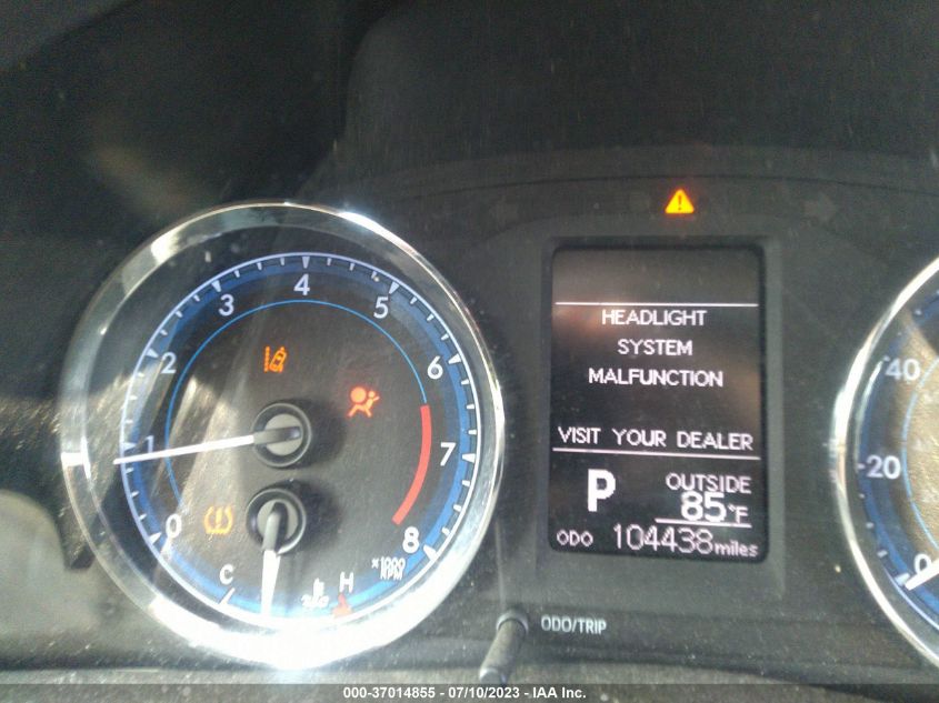 2017 TOYOTA COROLLA L/LE/XLE/SE - 2T1BURHE4HC781401