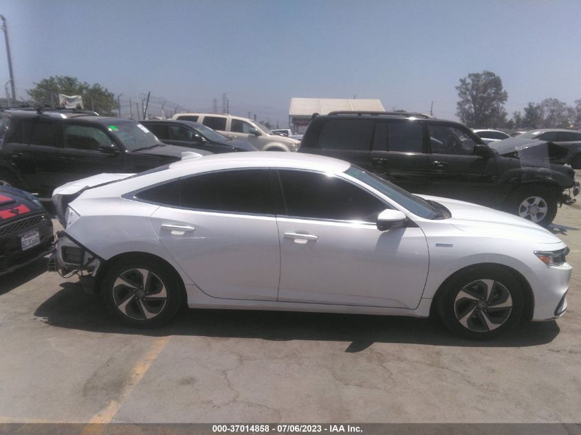 2019 HONDA INSIGHT EX 19XZE4F58KE018274
