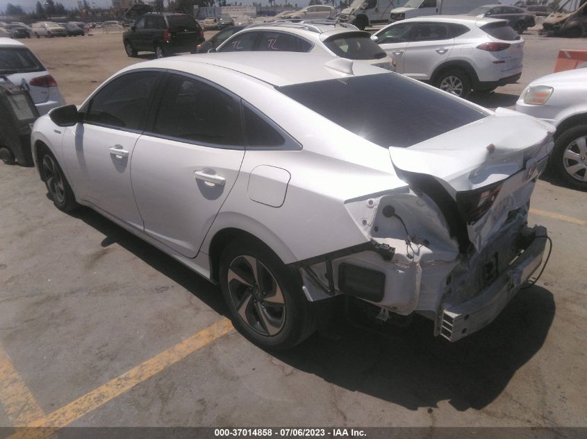 2019 HONDA INSIGHT EX 19XZE4F58KE018274