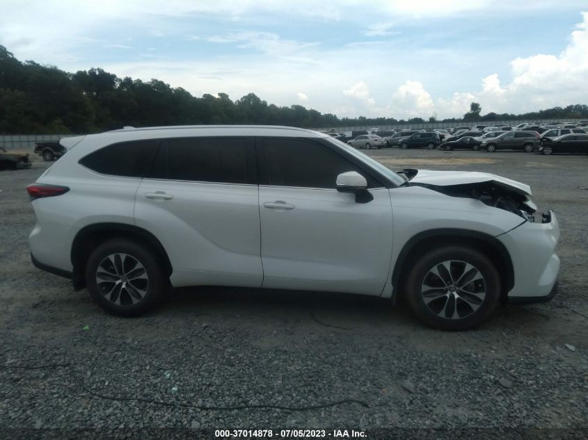 2020 TOYOTA HIGHLANDER XLE - 5TDGZRBH2LS025284