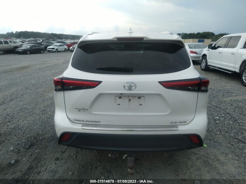 2020 TOYOTA HIGHLANDER XLE - 5TDGZRBH2LS025284