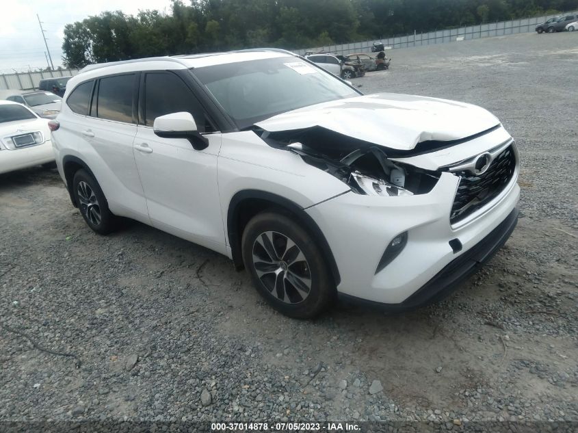 2020 TOYOTA HIGHLANDER XLE - 5TDGZRBH2LS025284