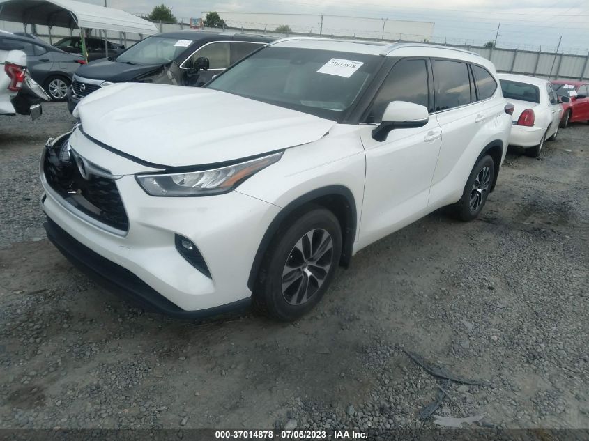 2020 TOYOTA HIGHLANDER XLE - 5TDGZRBH2LS025284