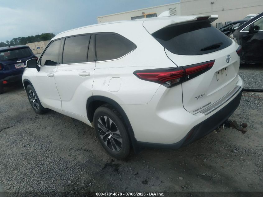 2020 TOYOTA HIGHLANDER XLE - 5TDGZRBH2LS025284