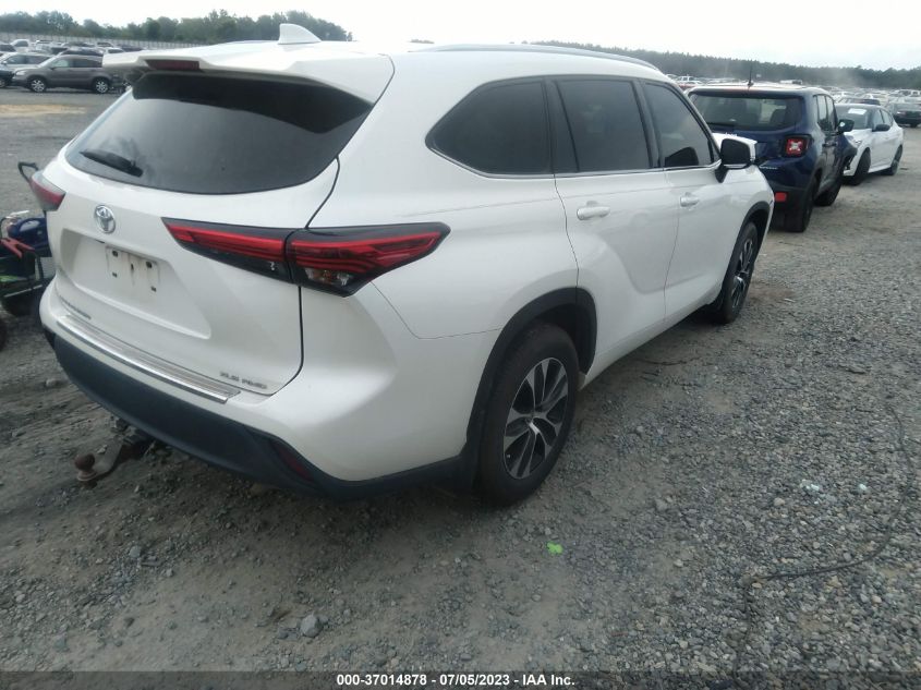 2020 TOYOTA HIGHLANDER XLE - 5TDGZRBH2LS025284