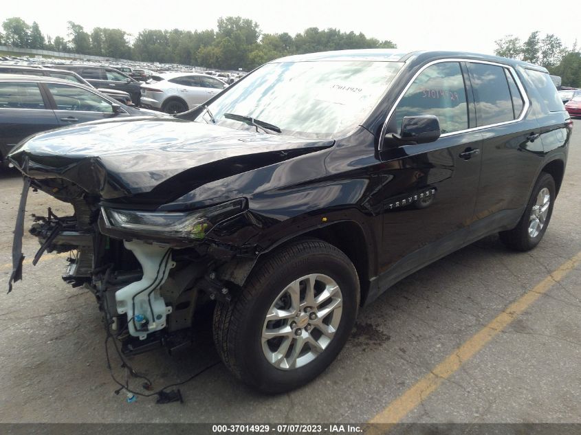 2022 CHEVROLET TRAVERSE LS - 1GNEVFKW1NJ111547