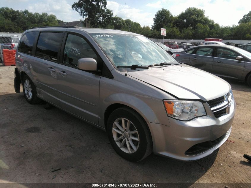2016 DODGE GRAND CARAVAN SXT - 2C4RDGCG5GR370857