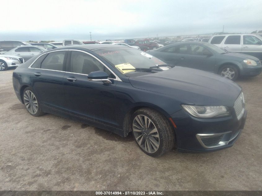 2017 LINCOLN MKZ HYBRID RESERVE - 3LN6L5MU9HR627380