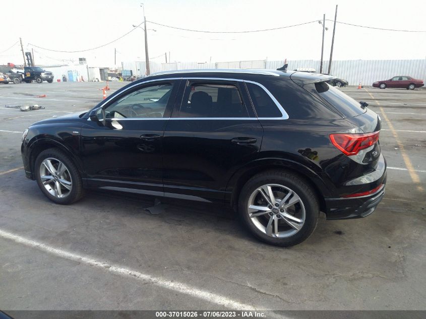2019 AUDI Q3 S LINE PRESTIGE - WA1FECF34K1069893