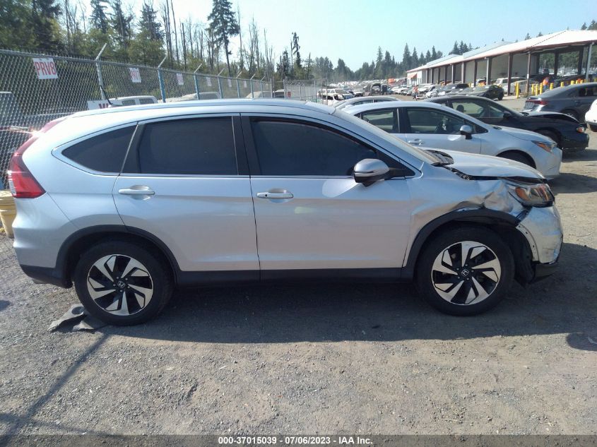 2015 HONDA CR-V TOURING - 5J6RM4H98FL097200