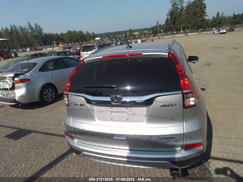 2015 HONDA CR-V TOURING - 5J6RM4H98FL097200