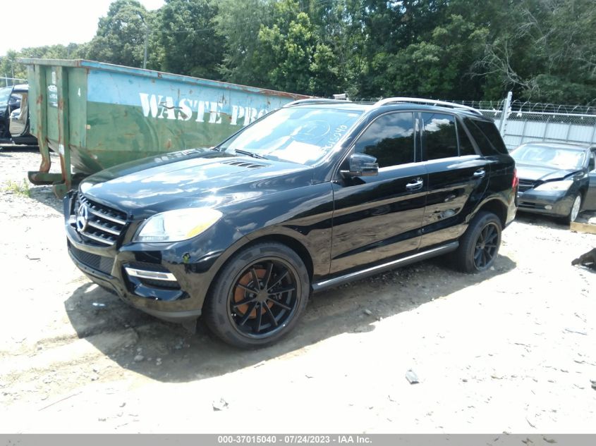 2013 MERCEDES-BENZ ML 350 4JGDA5HB0DA240212