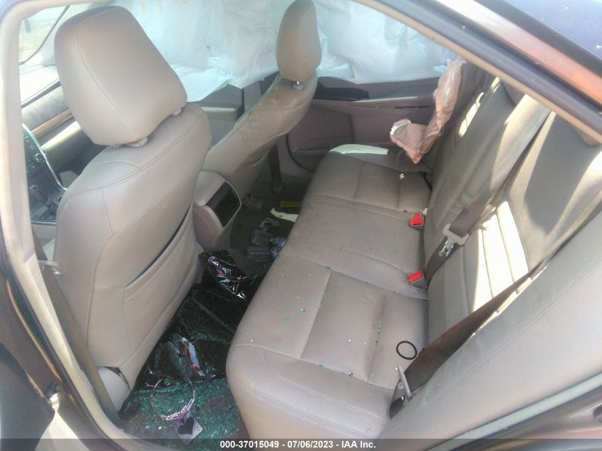 2015 TOYOTA CAMRY XLE/SE/LE/XSE - 4T4BF1FKXFR453910