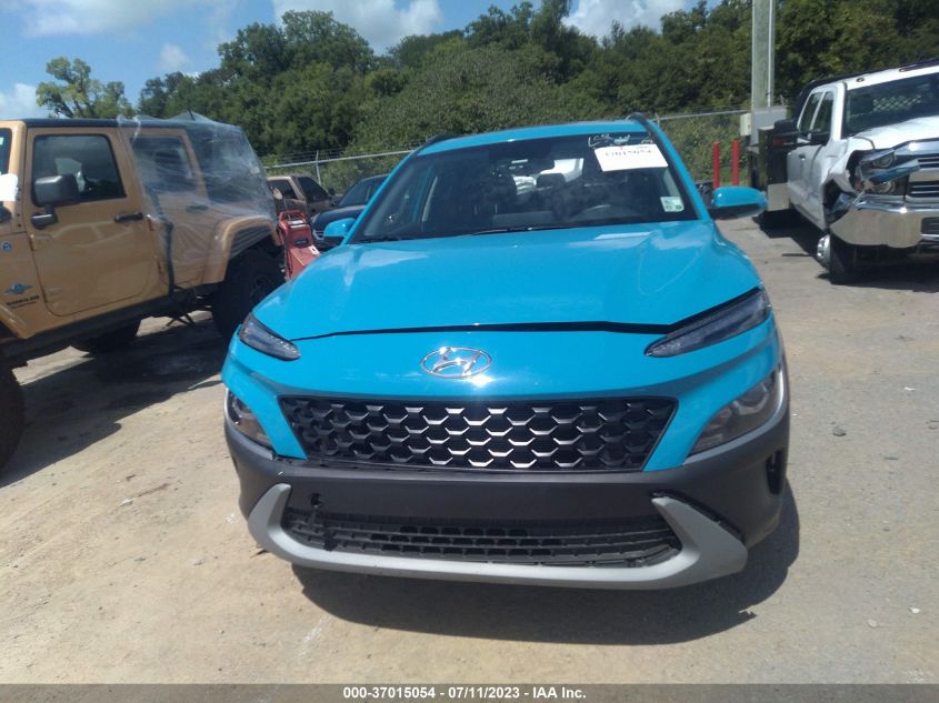 2022 HYUNDAI KONA SEL - KM8K32AB9NU881823