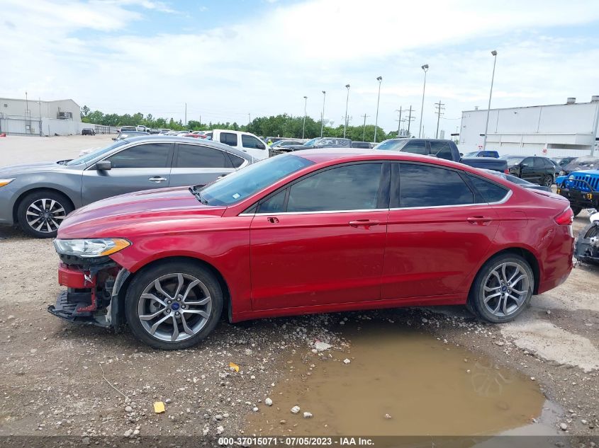 2017 FORD FUSION SE - 3FA6P0HDXHR206246