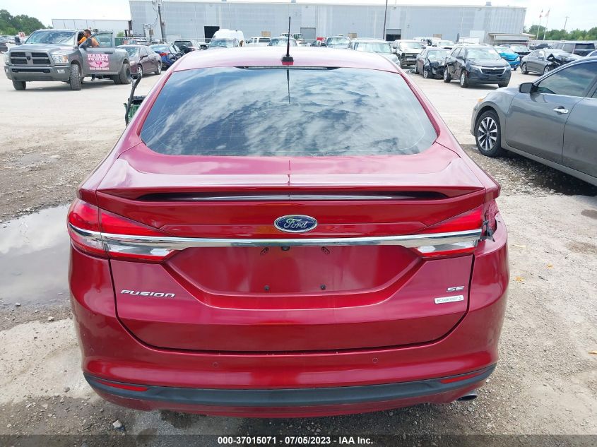 2017 FORD FUSION SE - 3FA6P0HDXHR206246