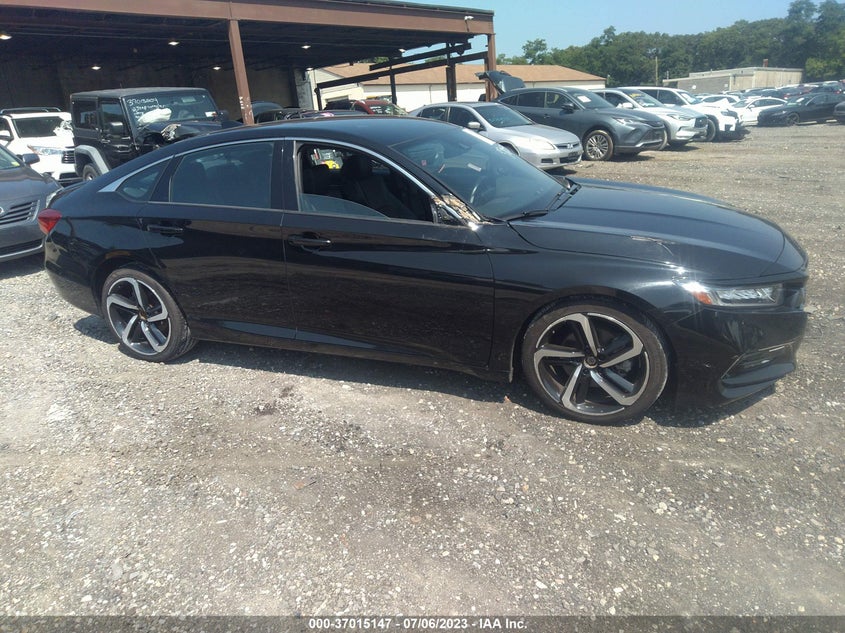 VIN 1HGCV1F36JA092072 2018 HONDA ACCORD SEDAN SPORT 1.5T