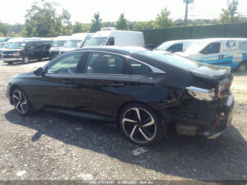 VIN 1HGCV1F36JA092072 2018 HONDA ACCORD SEDAN SPORT 1.5T